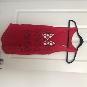 Red Minnie shirt